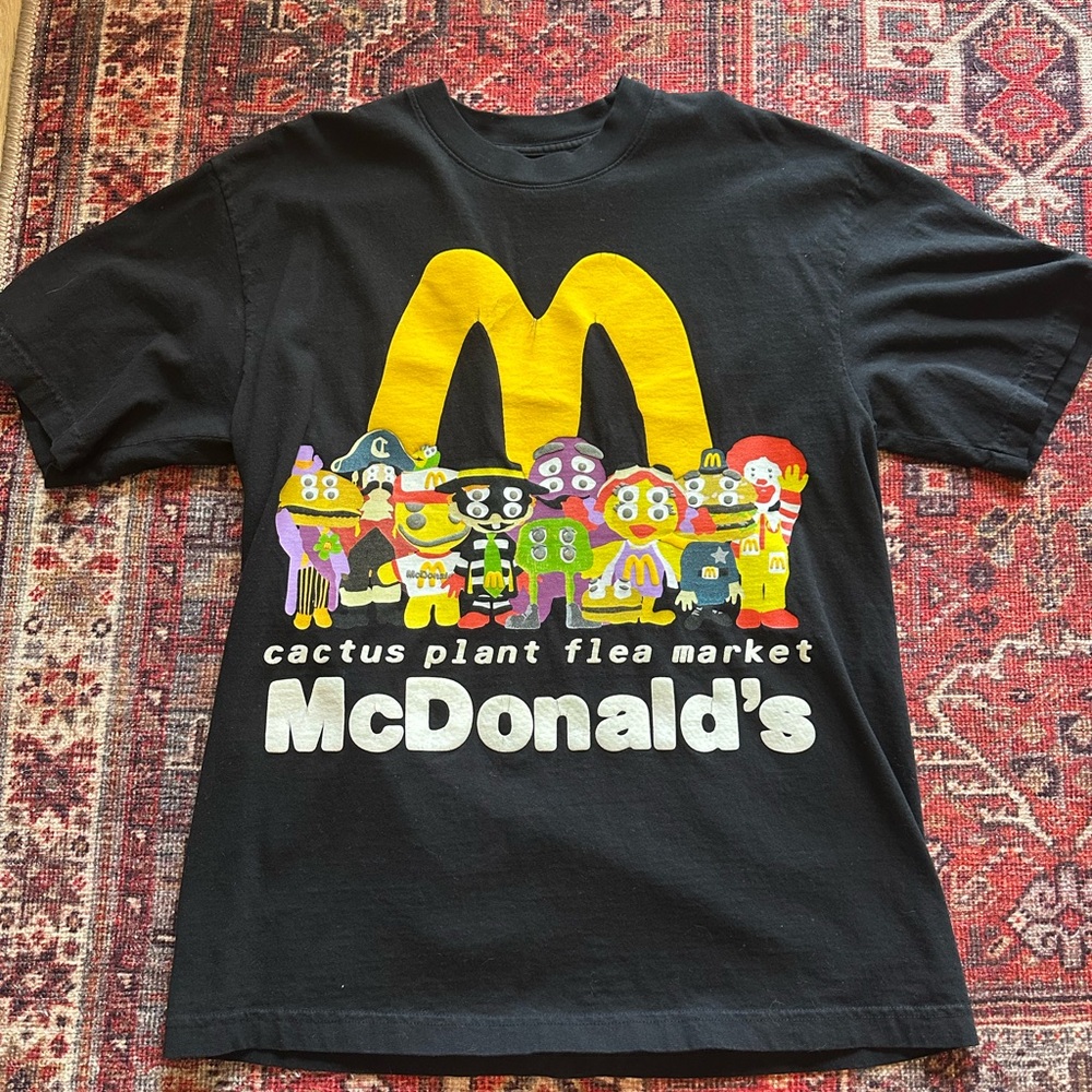 CACTUS PLANT FLEA MARKET X MCDONALDS SHIRT